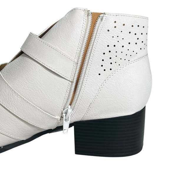 Qupid from Buckle Ankle Boots Buckle Western Boho Rodeo Booties - Picture 9 of 12